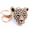 Keyring Charm Pendant, New Rhinestone Leopard Charm Pendant Purse Bag