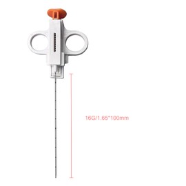 2 PCS Biopsy Needle for Animal Health,Disposable Veterinary Sampling Needles, Designed for Pets,Livestock and Wildlife,Trusted Veterinary Tool(16G/10CM)