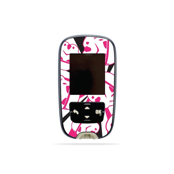 MightySkins Skin Compatible with Accu-Chek Guide - Pink Trooper Storm