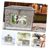 NOLITOY Box Wedding Card Box Hollow Design Wooden Reception Box