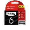 Schick - Schick 6 for Men | Razor Blade Refills