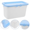 SAFIGLE Laundry Powder Storage Box with Lid Capacity Laundry Organizer