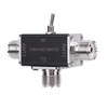 2 Way CB HAM Aluminum Alloy Antennae Coaxial Switch, 100W