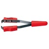 KNIPEX Tools - Coated-Wire Stripping Tweezers (1511120), 4.75