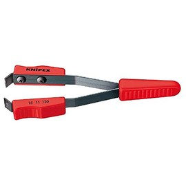 KNIPEX Tools - Coated-Wire Stripping Tweezers (1511120), 4.75