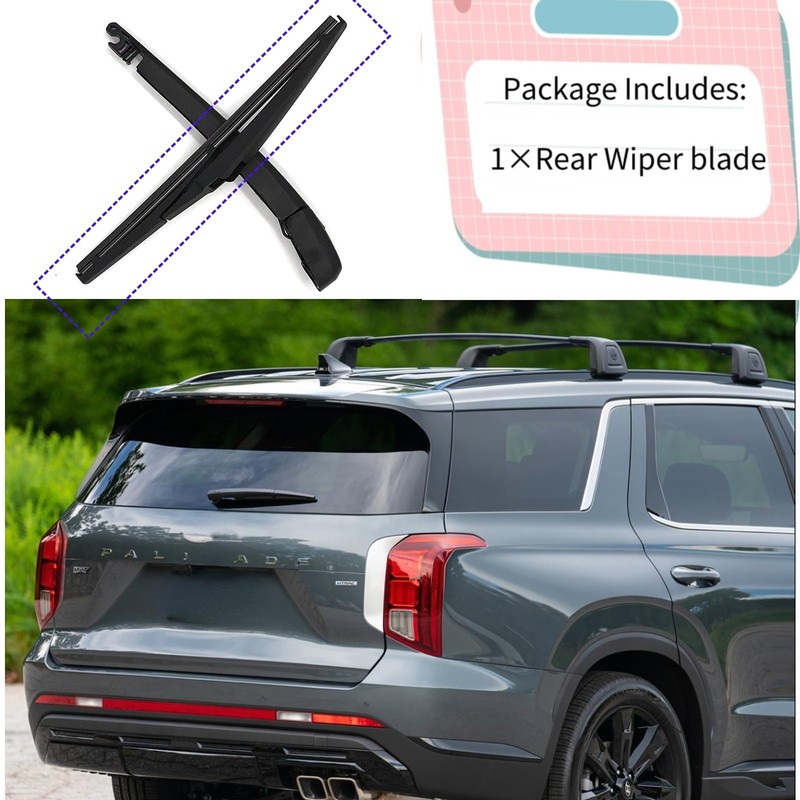 Rear Wiper Blade for Hyundai Palisade 2020-2025 2024 2023 2022