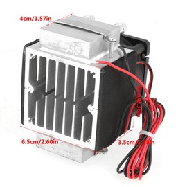 2-chip 12V 240W Electronic Semiconductor Refrigeration Semiconductor Refrigeration Tablets DIY Air Cooling System Cooler Cooling Plate Module