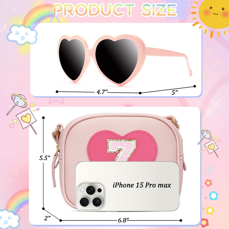 KKXIU Kids Purse Toddler Gifts for Girls and Women Vegan