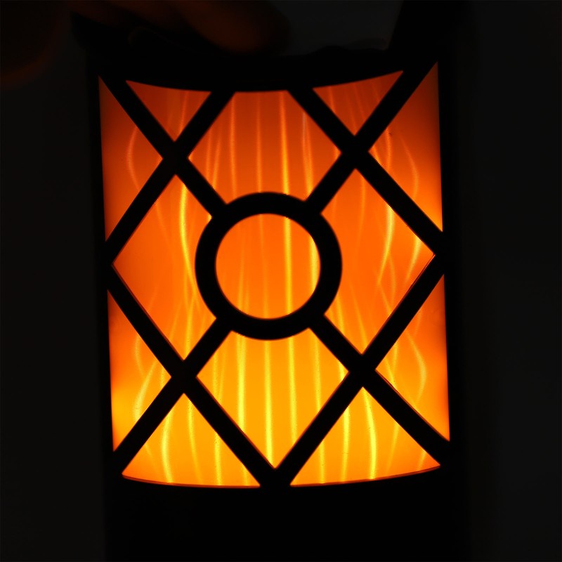 Flames Solar Outdoor Light Outdoor Motion Sensing LED Solar Powered