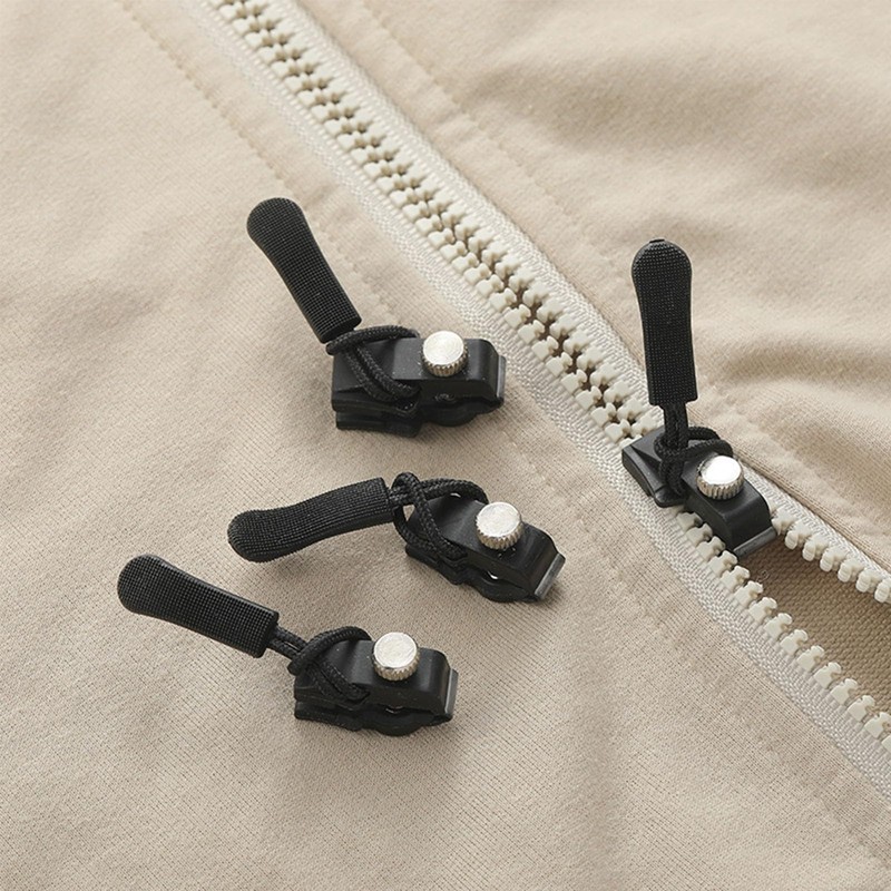 dinghaole 9 Pcs 3 Sizes Zipper Repair Kit, Zip Puller