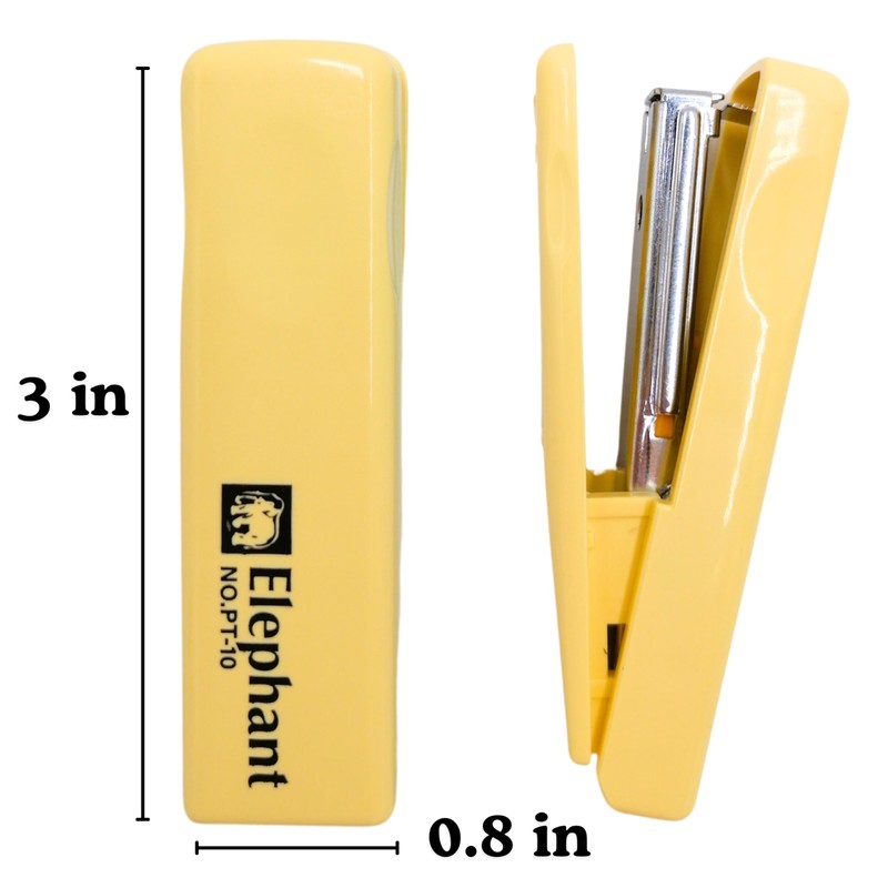 Mini Stapler, Small Stapler, Thin Flat Compact Portable Pocket Slim