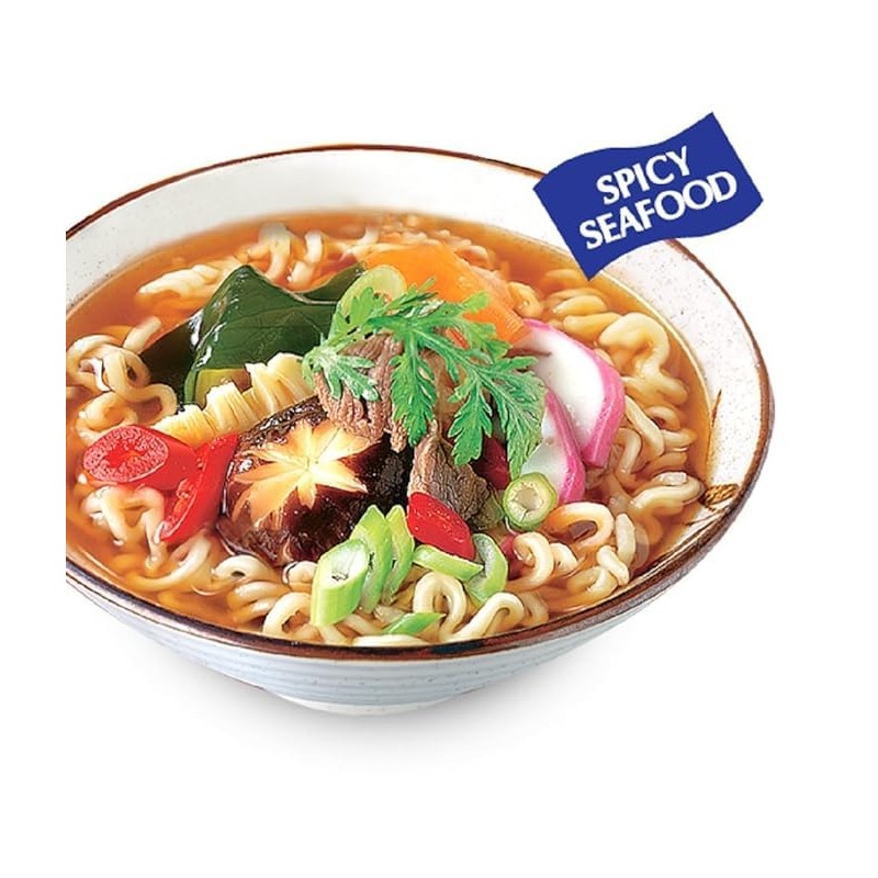 Korea Instant Noodles (CASE SET, NEOGURI SPICY SEAFOOD INSTANT NOODLES)
