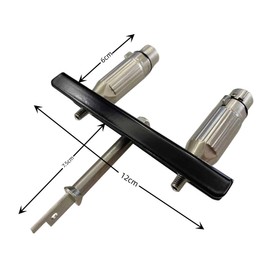 1x Dual DIY XLR Lock Attachments Reciprocating Saw Adapter Connector Electric Saw Adapter Modification Accessories Machines with 3 XLR Female Connector