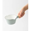 BRUNO Enameled Milk Pan, 5.5 inches (14 cm), Blue Green,