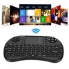 Full Keyboard Mouse Multimedia Control White Backlight 2.4G Wireless Mouse