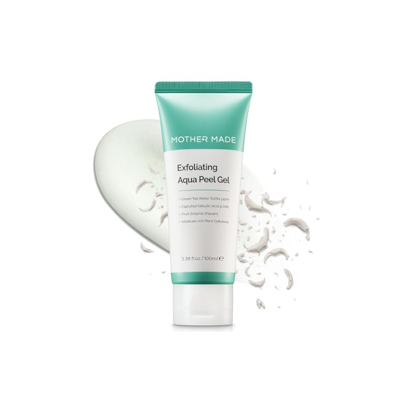 Exfoliating Aqua Face Peel Gel with Green Tea, Vitamin C,