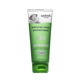 Wotnot Natural Zinc Baby Sunscreen SPF 30+ 100g