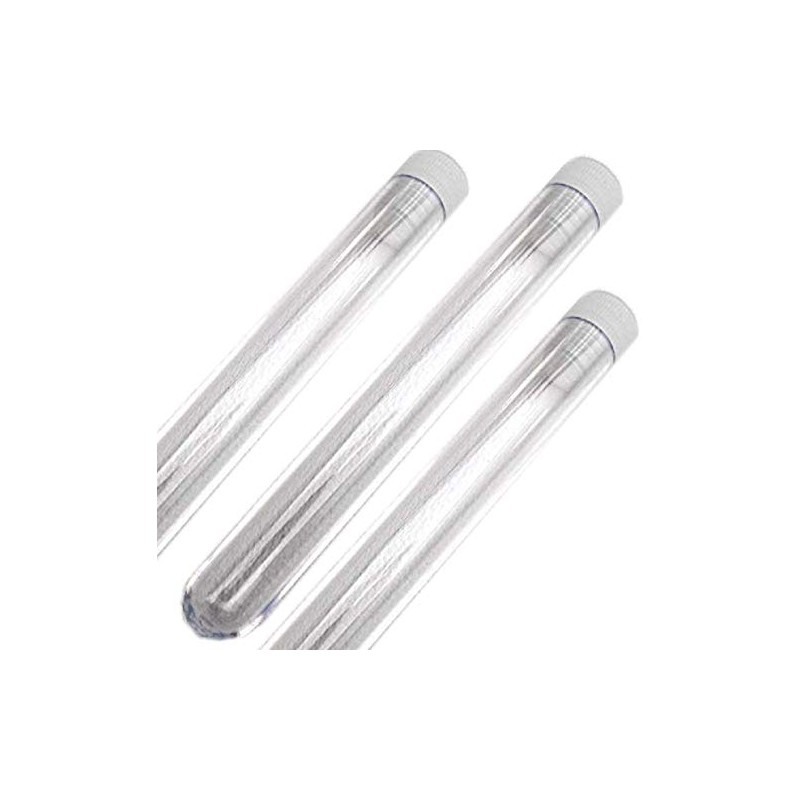 20 ml clear test tubes with Tops (Neutral) 150 mm