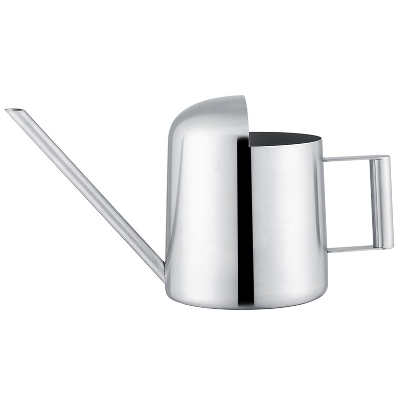 Stainless Steel Watering Can Garden Plant Flower Long Mouth Sprinkling