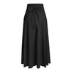 Maxi Skirt Women's High Waist Pockets with Side Slit, Long