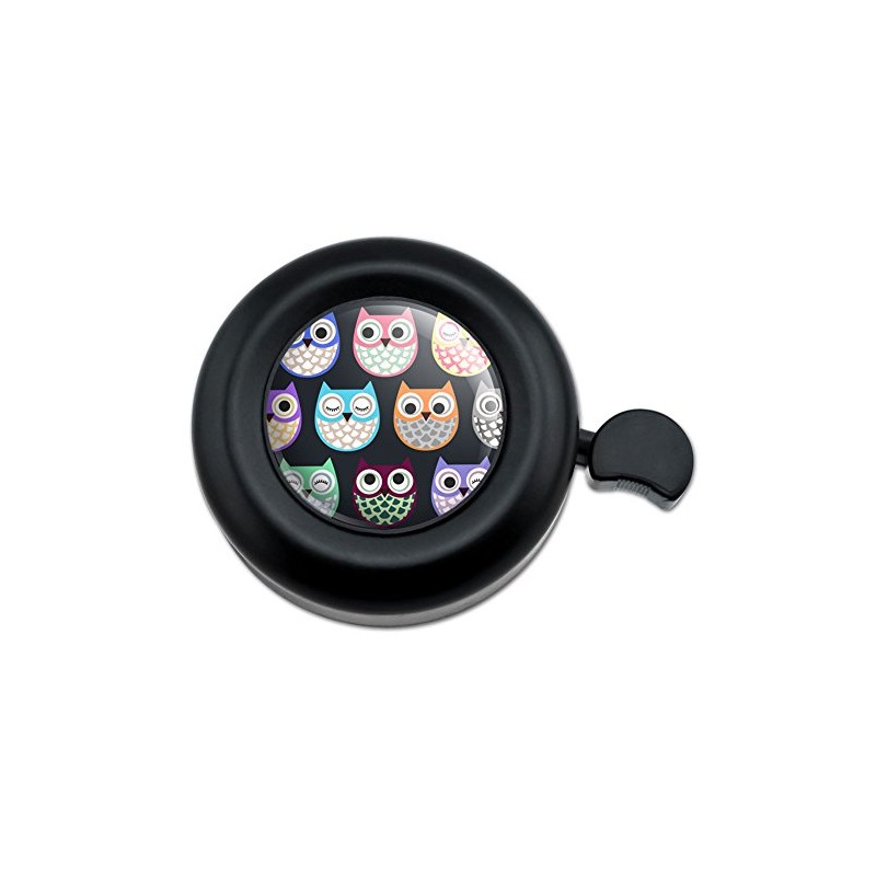 GRAPHICS & MORE Colorful Owls Cute Pattern Bicycle Handlebar Bike