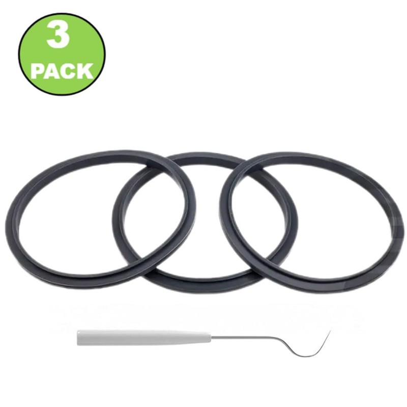 3-pack Sealing Gaskets Replacement Parts Fits for NutriBullet Blenders 600w/900w