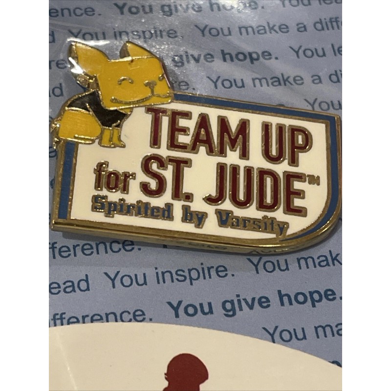2017 Team Up For St Jude Lapel Pin By Varsity
