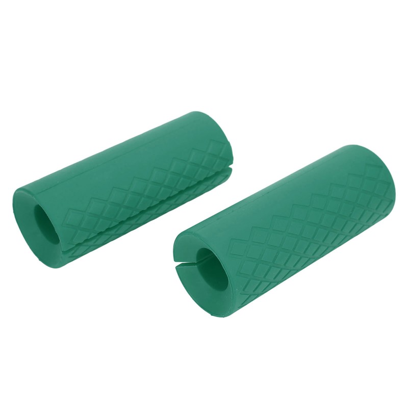 1 Pair Dumbbell Grip Silicone Anti Slip Thicken Bar Grip