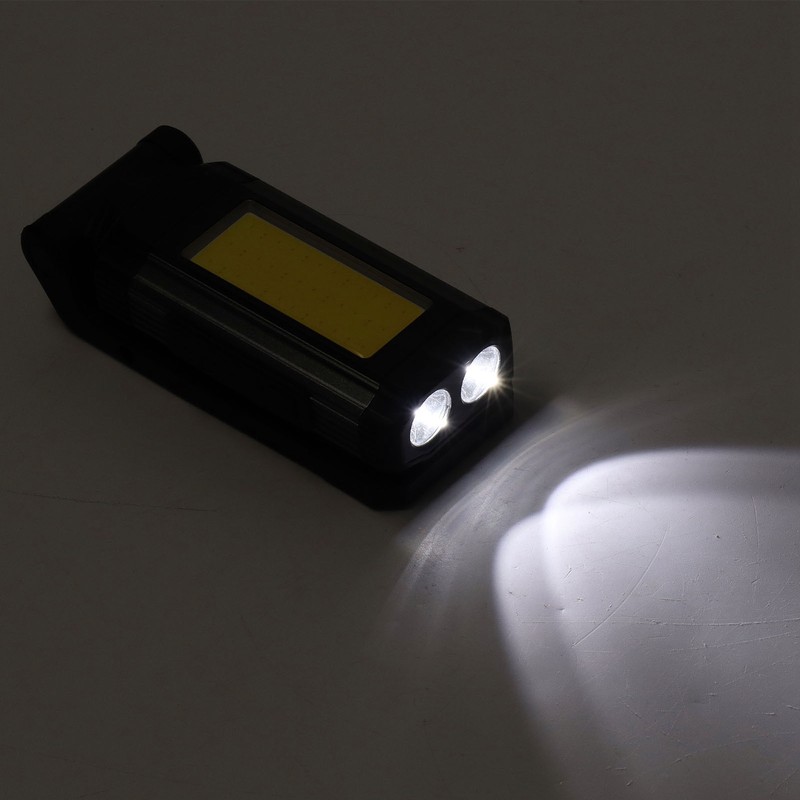 COB Work Light Magnetic USB Rechargeable LED Flashlight Camping Light