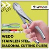 WEDO Stainless Steel Diagonal Cutter, Diagonal Cutting, Rust-proof Corrosion Resistant,