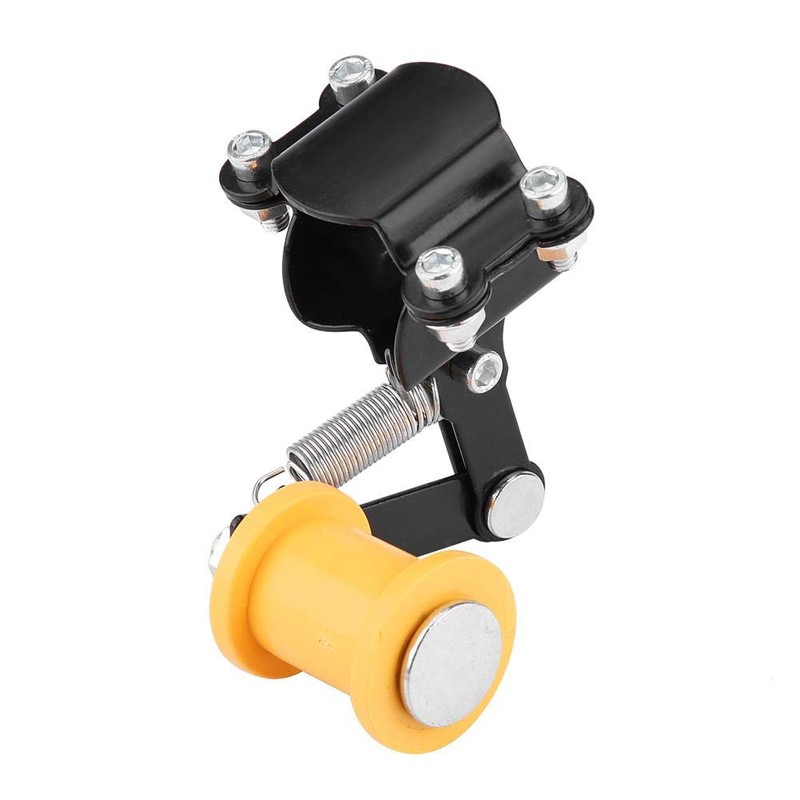 Motorcycle Adjuster Chain Tensioner, Universal Adjustable Motorcycle Chain Adjuster Tensioner(Black)
