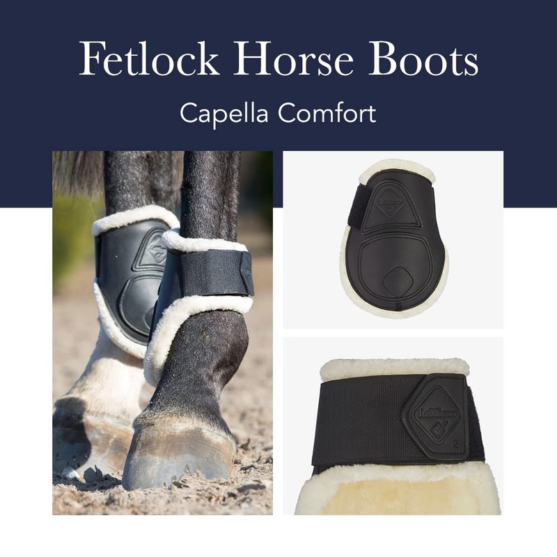 LeMieux Capella Comfort Fetlock Horse Boots - Protective Gear and