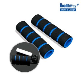 Healthway - Exercise Equipment Sponge Handles, Set of 2, 5mm Thickness / 헬스웨이 - 운동기구 스펀지손잡이 2개1세트 5mm두께
