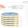 COB LED Strip 6pcs 3.3FT, Self-Adhesive LED Strips, 12V Acoustic