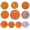 5 Different Coins with Queen Elizabeth II Picked from Mixed