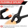 4 Pack Spring Clamps, 6inch Plastic Clips, Backdrop Clips, Big
