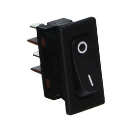 Replacement Part For Eureka Upright Vacuum Cleaner Black Rectangular On/Off Rocker Switch Works with 4870,5855# compare to part 28073A