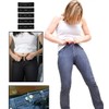 Rmeet Waist Extenders,Elastic Collar Extender 5 Pack Waist Button Extender