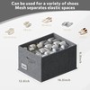 FHSQX 2 Pack Shoe Organizer for Closet,Fits up to 24
