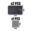 XMNIVATE 2 Pieces Of Car Wipes, 1 Rag, Microfiber Towel,