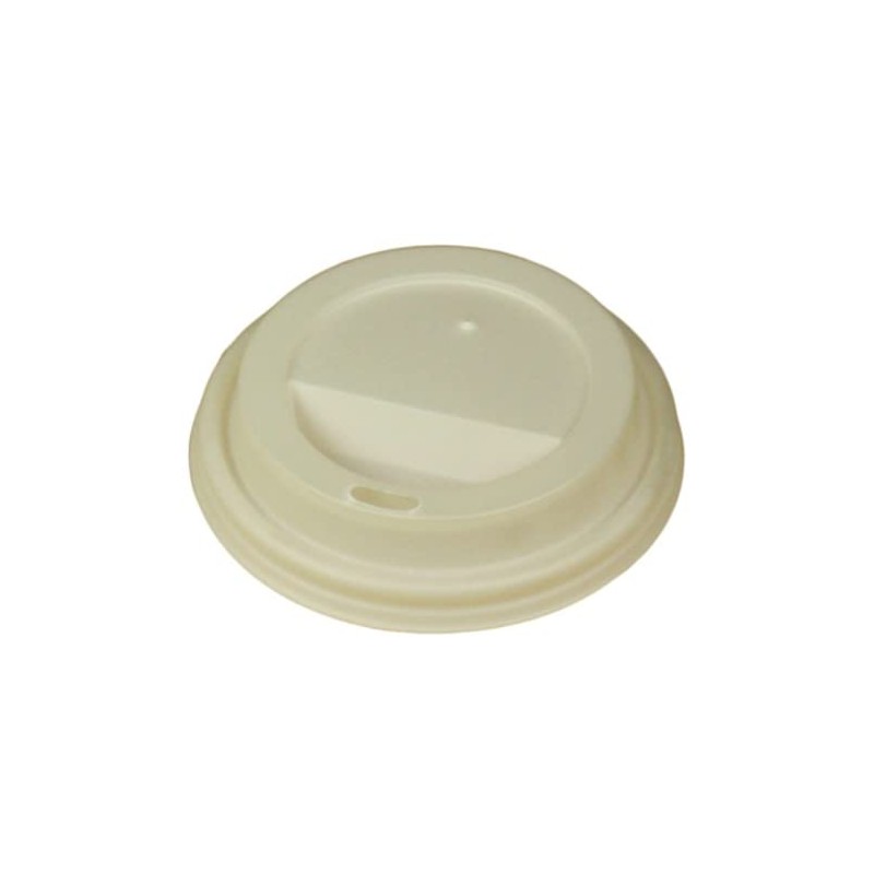 12oz Compostable Hot Cup Lids - Case of 50