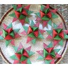 Red, Green, White Paper Strips for German, Froebel, Moravian Stars