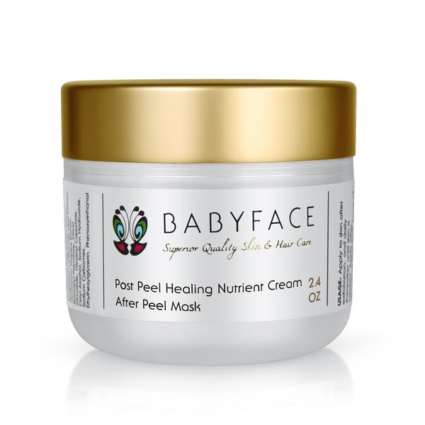 Babyface Post Chemical Peel or Exfoliation Healing Nutrient Cream 2.4 oz