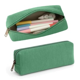 JEYORZY 1 x Pencil Case Corduroy Teenager Case School Study Must Haves Pencils Pencil Case Aesthetic Portable Pencil Case Adult Pencil Case Aesthetic Pencil Case for School Supplies