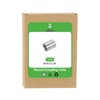 sourcing map M16x2mm Round Coupling Nuts, 2 Pcs 304 Stainless
