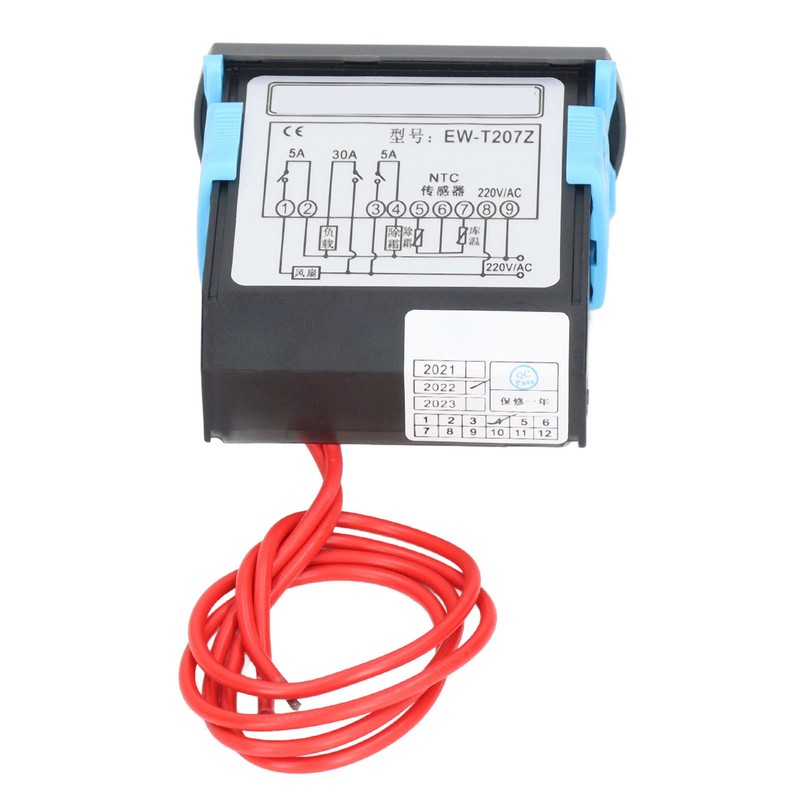 Digital Temperature Controller Waterproof Cooling Defrost Thermostat for Freezer Cold