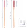 Fivaran 2 Pack Toe Cleaning Brush ,Silicone Foot Scrubber for