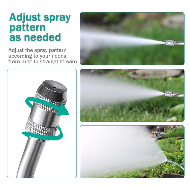 36 Inches Replacement Sprayer Wand,Adjustable Universal Sprayer Wand with 3/8"