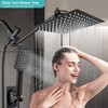Shower Head, 10'' High Pressure Rainfall Shower Head / 3