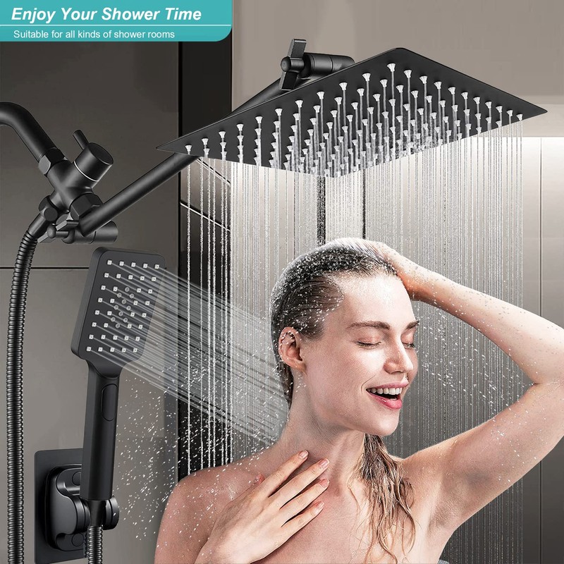 Shower Head, 10'' High Pressure Rainfall Shower Head / 3